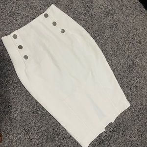 H&M Pencil skirt with buttons